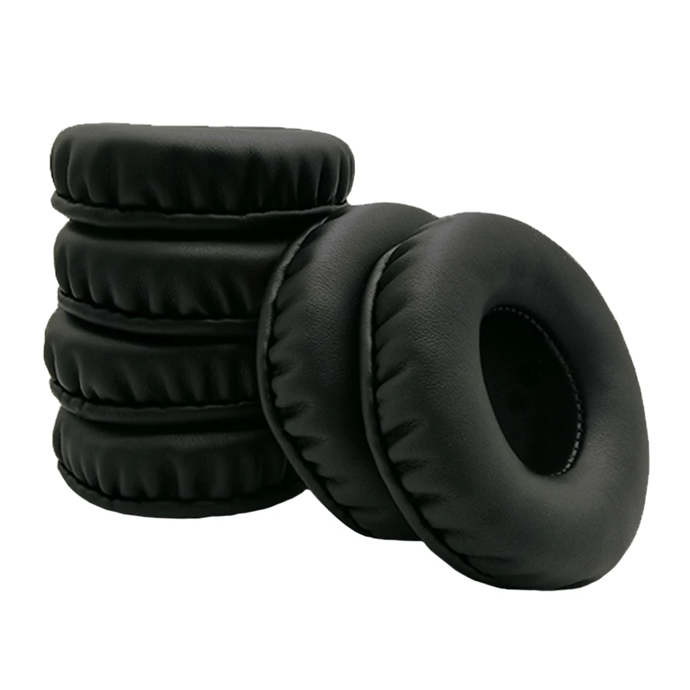 ouvido peças couro almofada veludo earmuff fone capa manga