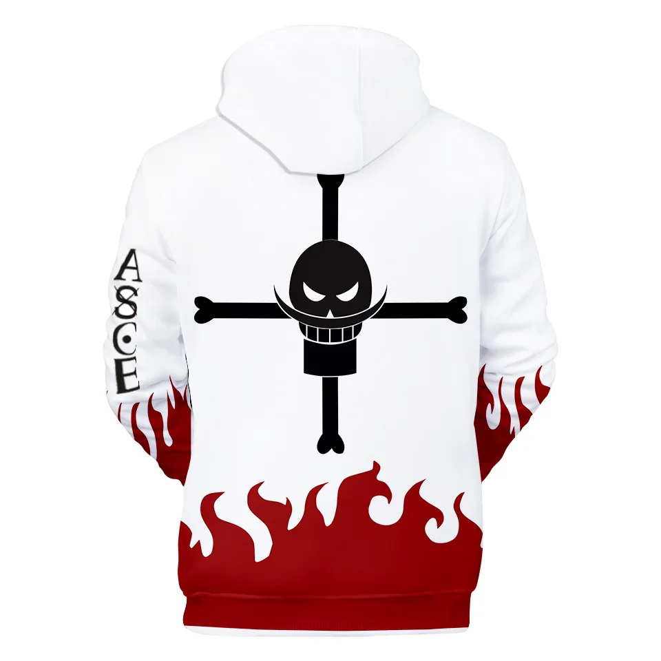 Newest ONE PIECE Whitebeard Pirates Hoodies Portgas D Ace Streetwear Printed Men/women Anime Cartoon Winter Jacket Sweatshirt Newest ONE PIECE Whitebeard Pirates Hoodies Portgas D Ace Streetwear Printed Men/women Anime Cartoon Winter Jacket Sweatshirt
