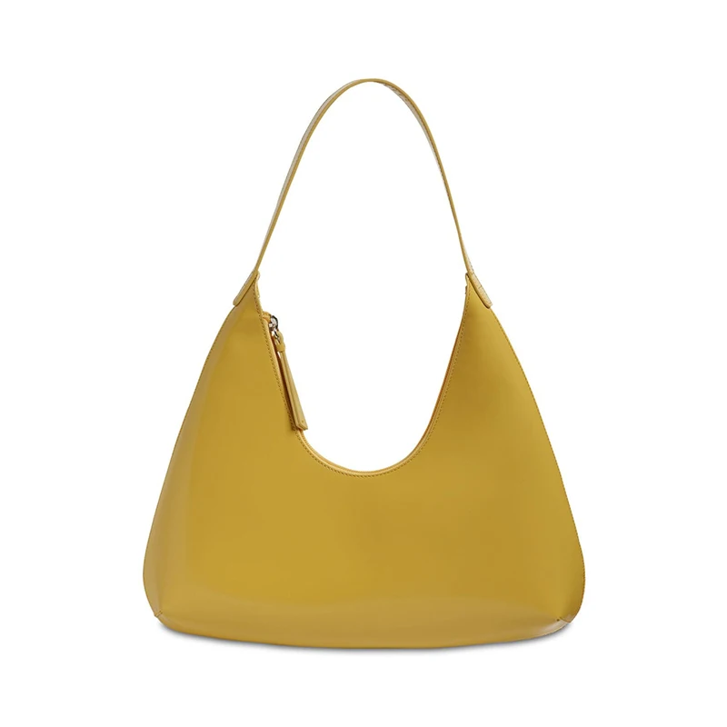 Вместительная женская сумка через плечо, новая модная дизайнерская Простая Сумка-тоут с подмышками, большая сумочка, зелёный кошелёк, повседневная женская сумка