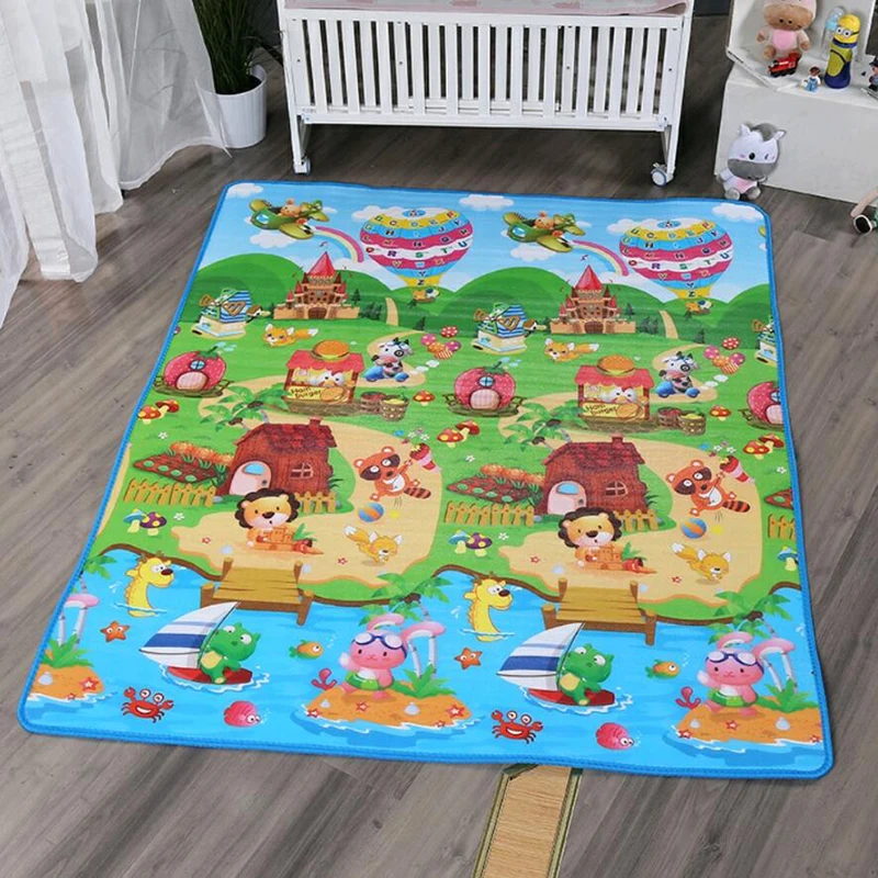 складной двусторонний термоковрик 200 *180. детский коврик для ползания большой 180*200. 8m*0. двусторонние детские коврики. коврик 90 на 150.