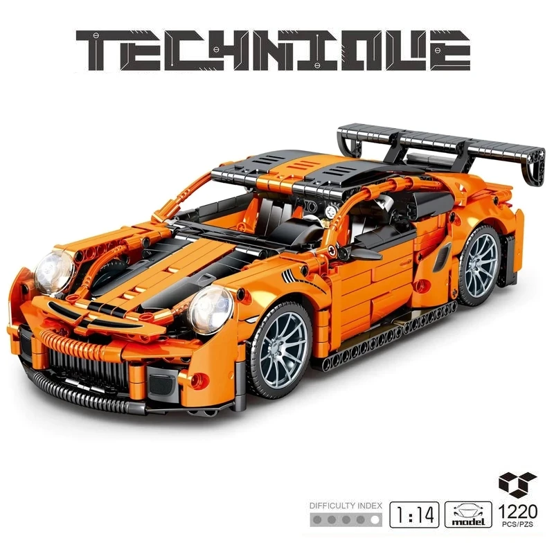 Конструктор спортивный гоночный 1:14 GT3 RS 1220 деталей | Игрушки и хобби