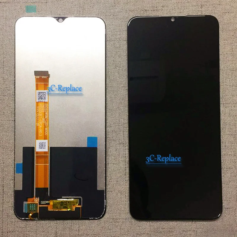 Hitam 6 5 Inci Untuk Oppo Realme 5 Rmx1911 5s Rmx1925 5i Rmx2030 Tampilan Lcd Layar Sentuh Perakitan Digitizer Dengan Bingkai Ponsel Layar Lcd Aliexpress