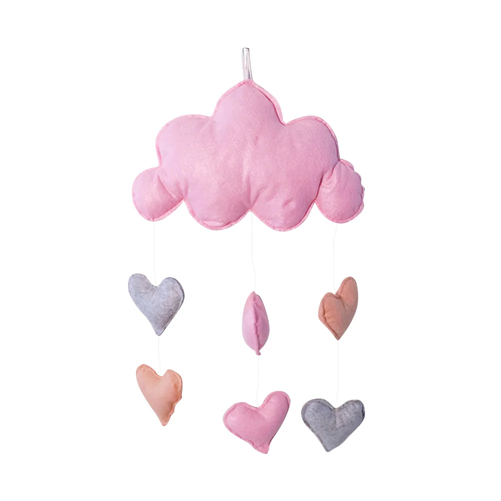 Heart type 2 Облако, капля дождя, Висячие облака, Декор, сделай сам, детская комната, домашний декор, висячие украшения, украшение для дома, для детского душа - Цвет: Heart type 2