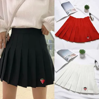 

2020 Summer Skirt Women's Pleated Skirt Korean Academic High Waist Short Skirt Women's Wear