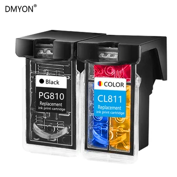 

DMYON PG810 CL811 Ink Cartridge Compatible for Canon PG810 CL811 for MP496 MP497 MX328 MX338 MX347 MX357 MX366 MX416 Printer