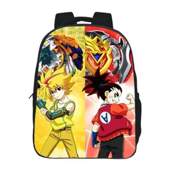 

Personalized schoolbag for Children Cartoon Beyblade Burst Printed kindergarten Girls Boys School Bag Students Cute Book Bag