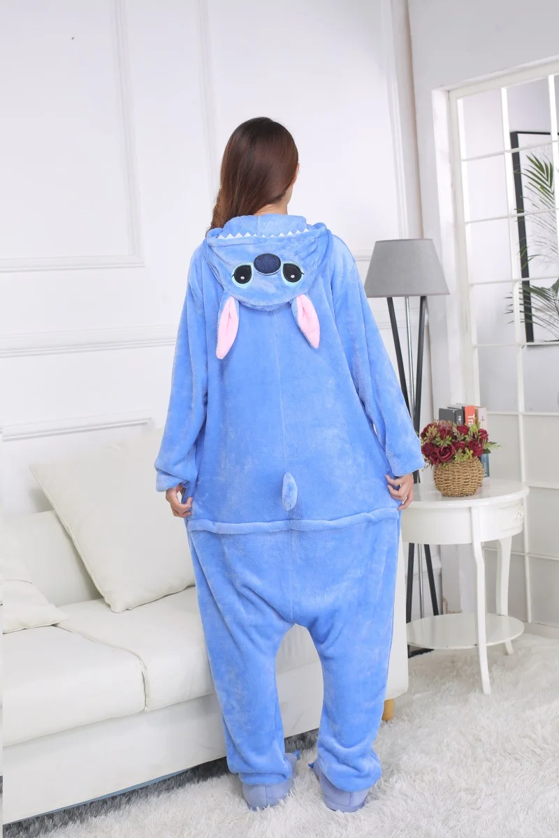 Cartoon Kigurumis With Slippers Women Girl Cute Onesie Zipper Sleepwear  Pig Pajama Christmas Festival Animal Suit
