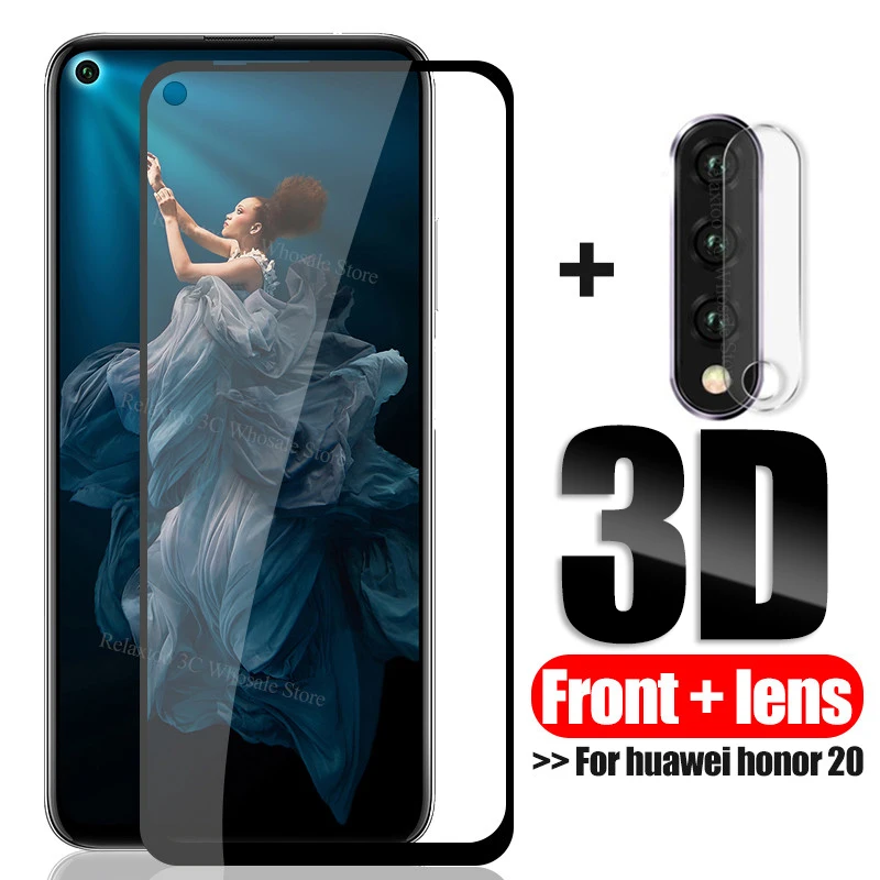Закаленное стекло 9H для Huawei Honor 20 защитная пленка на экран Pro on Honer объектива 5 8 9 10 |