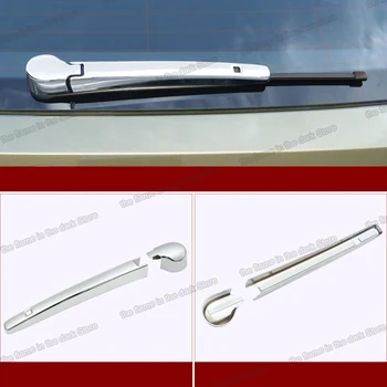 

Lsrtw2017 Abs Car Rear window Wiper Cover trims for Skoda Kodiaq 2016 2017 2018 2019 2020 Glossy Silver Accessories rs styling