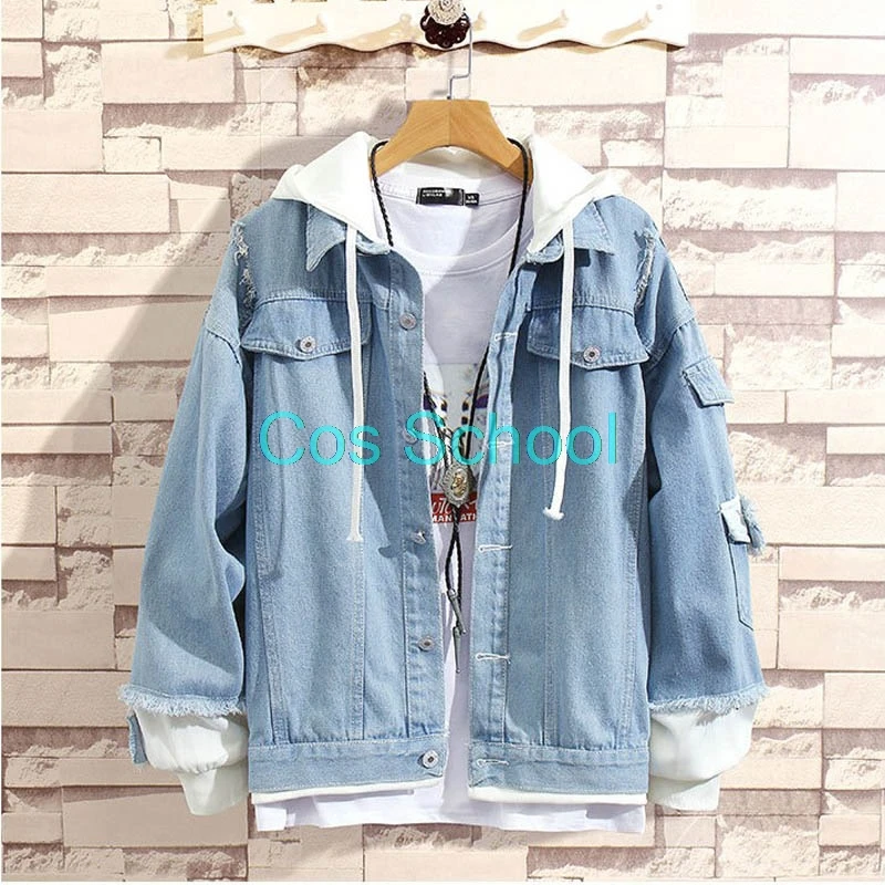 2022 giacca di jeans in peluche Scout regimento Eren Jaeger cappotti  Cosplay felpa con cappuccio invernale costumi Levi Ackerman - AliExpress  Novelty \u0026 Special Use