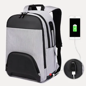 

New Men Waterproof Backpacks Fashion Multifunction School Travel Mochila Bag USB charging Laptop Backpack For Teenager Schoolbag