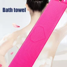 Силиконовый двойной боковой скруббера пола пояс для тела ванны щетка для очистки инструментов Массажная щетка NShopping