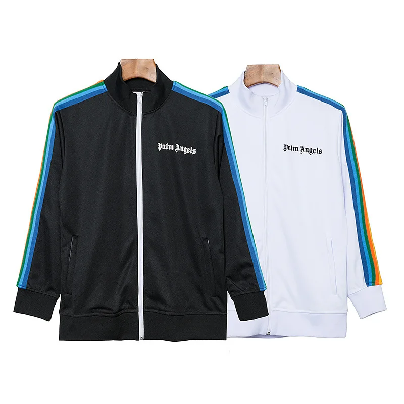 

2019palm Palm Angel Coat Zipper Casual Half-Turtle-Neck Jacket