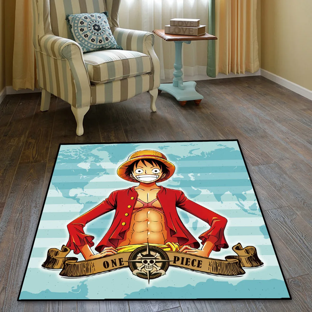 Cartoon One Piece Luffy Chopper Floor Rug Doormat Carpet Room Bedroom Kitchen Home Living Room Non-slip Mat - Цвет: Style 13