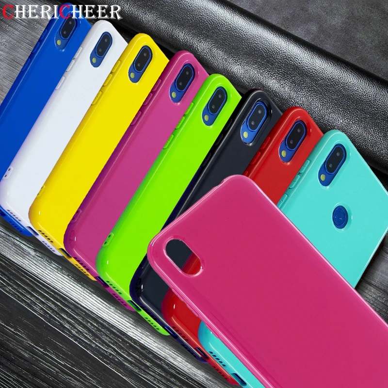 Shiny Colors Soft Back Cover For Huawei Y5 2019 Case Glitter Silicone Gel Bling Covers |