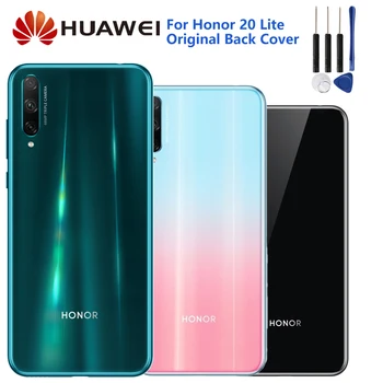 

Huawei Original Glass Battery Rear Case For Huawei HONOR 20 Lite Jonor 20lite China version Back Cover Case Back Battery Cover