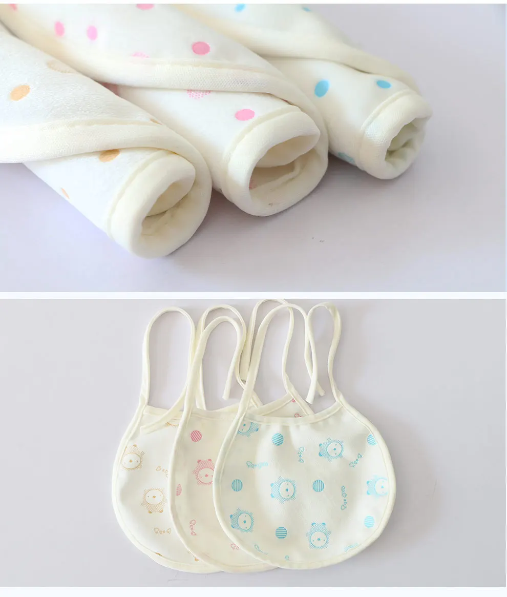 Он Бао нагрудники младенцы Burp Cloths детский нагрудник для новорожденных hu li jin бархат оптом и в розницу