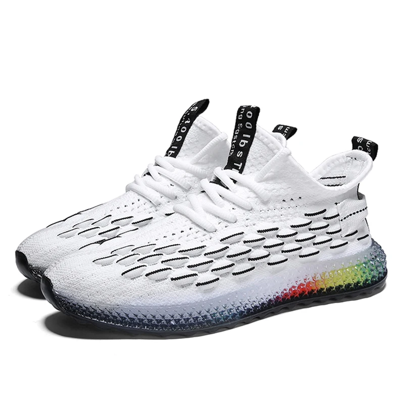 Мужские кроссовки Flyknit кроссовки мужские повседневные кроссовки мужские кроссовки прогулочная Уличная обувь для мужчин обувь Tenis Masculino Adulto