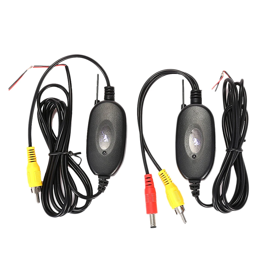 Wireless 2.4Ghz RCA Video Transmitter &Receiver Kit For Car Reversing Camera