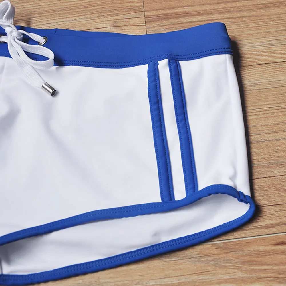Trunk Swimwear Swim Pants Solid Stretch Outdoors Casual Bathing-Pants Brand Beach Swimming Drawstring Man Swimsuit_voghion.com