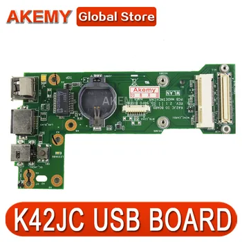 

K42JR REV:2.1/K42JC REV:2.1 IO BOARD For Asus K42J X42J A42J A40J K42JC K42JR K42JZ K42JY K42JV X42D K42D K42F POWER USB BOARD