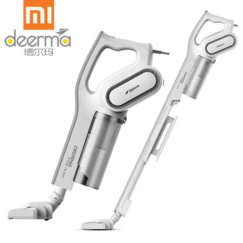 Xiaomi Home Deerma Dx700 2в1 вертикальный ручной пылесос большой емкости пылесборник низкий уровень шума тройной фильтр пылесборник