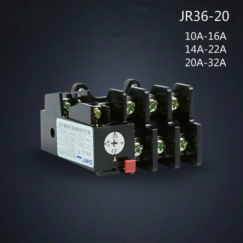 CHNT Thermal relay overload protection motor 220v threephase current