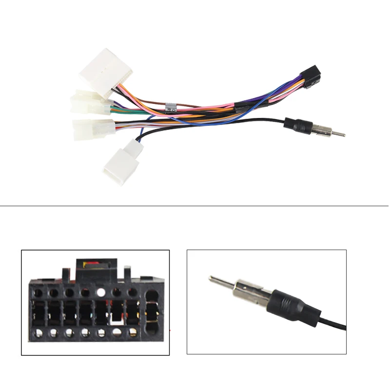 NaviTree 16P автомобильный аудио стерео головное устройство жгут проводов адаптер для