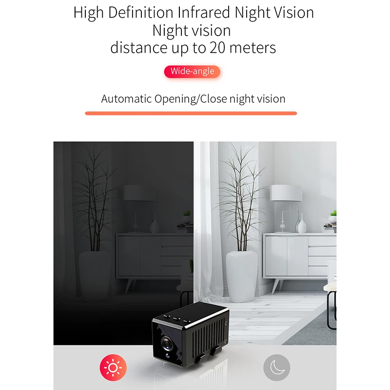 HD 1080p Mini Wifi Micro Camera Night Version Mini Action Camera ip motion Sensor Camcorder Voice Video Recorder Small Ip Camera