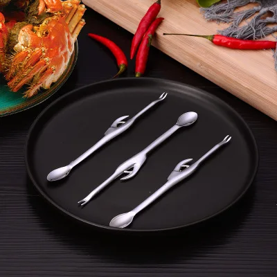 12 шт. из нержавеющей стали игла для крабов омаров многофункциональная грецких