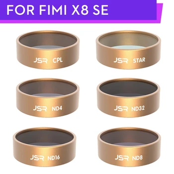 

Original FIMI X8 SE Filters UV/CPL/ND4/8/16/32 Star Night 3/4/5/6 In 1 Set Drone Lens Filters Set for FIMI X8 SE HD Camera