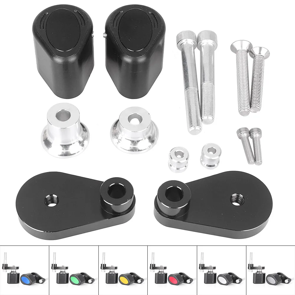 CNC мотоциклетная рама ползунок Краш Pad протектор для Honda CBR1000RR 2006 2007 алюминиевый сплав и АБС пластик