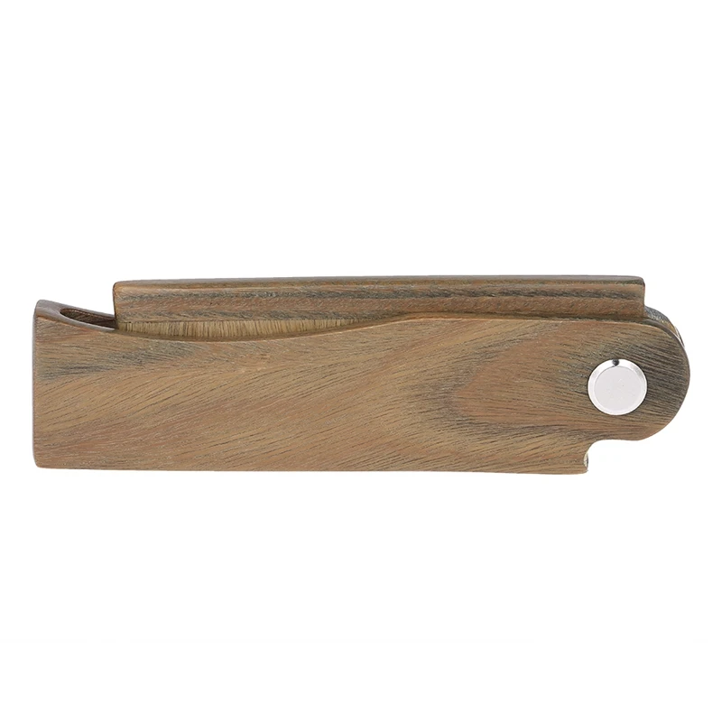 Wooden Folding Beard Comb by Beard Portable Beard Trimming Guide Comb- Handmade Tool Made from