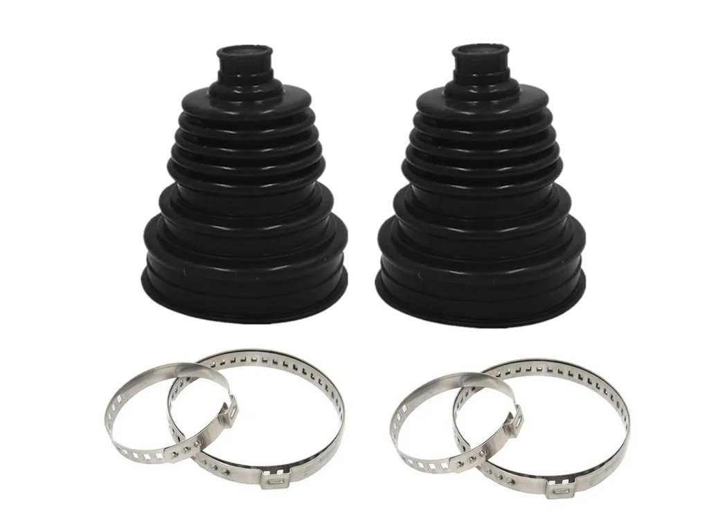 4pcs Universal Rubber Constant Velocity CV Boot Joint Tool Fitting Cone Stretch With Clips New Car Accessories CV Joint Boot cv boot clamps