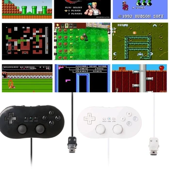 

Classic First Gen Wired Game Controller Gaming Remote Pro Gamepad For Wii D0UA