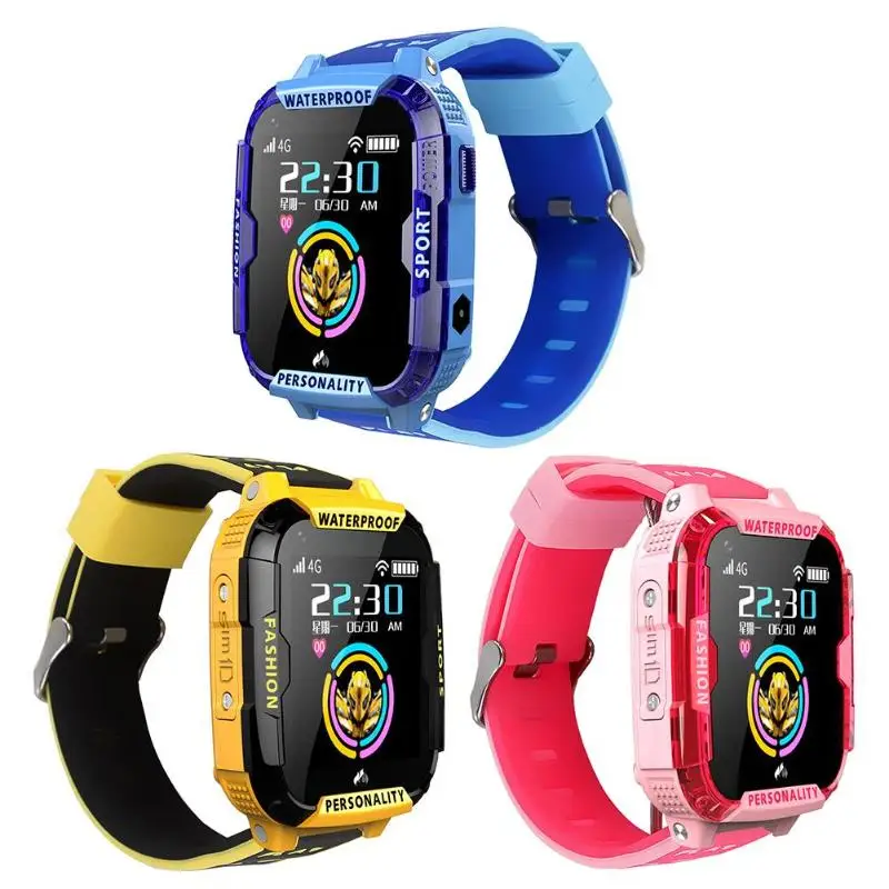 

The new K22 Advanced security square multi-function Children Smart Watch 4G WiFi GPS Tracker SOS Call Video Watch Phone