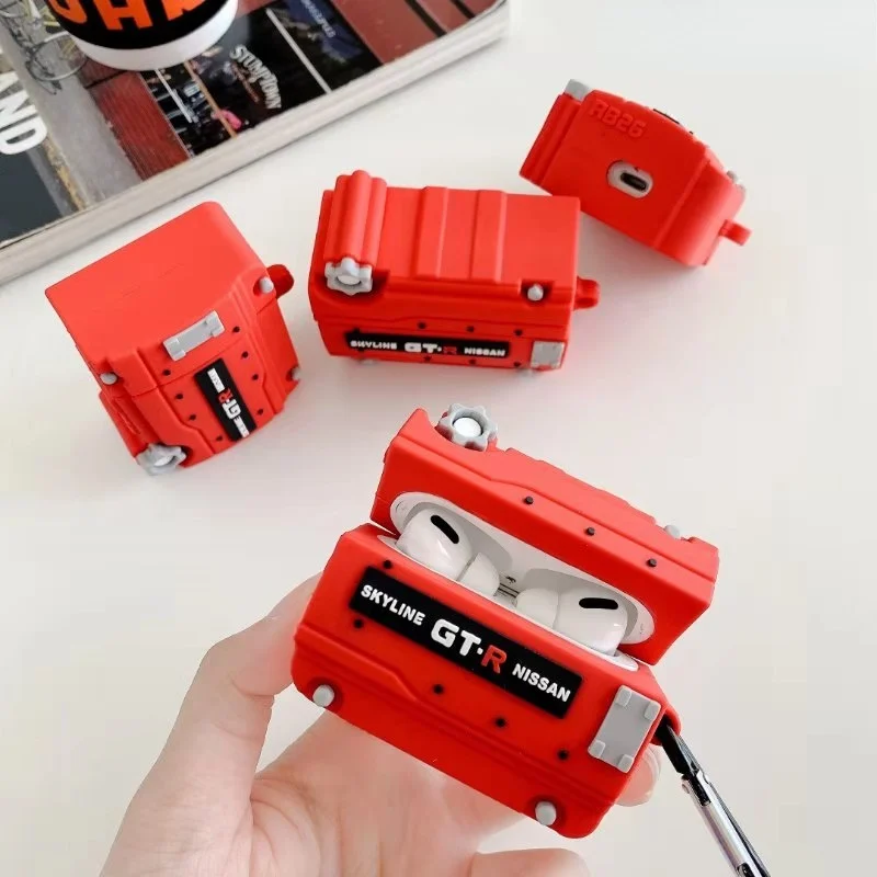 Fashion for Airpods Case,3D Car Case for Airpods Pro Case Silicone