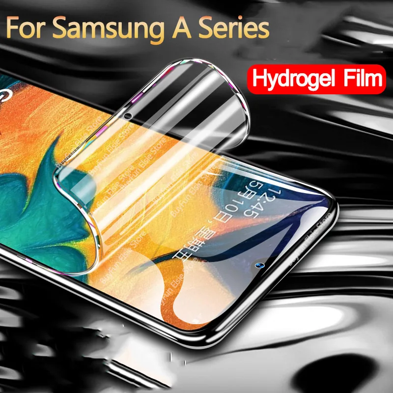 

Protective Film On For Samsung Galaxy A30 A30S A50S Screen Protector For Samsung A40 A50 A70S A70 A80 A01 A51 A71 Hydrogel Film