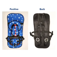 CYSINCOS Мягкий тканевый коврик для стула для младенцев, переноска для маленьких детей, уличная дорожная подушка для детского стула, подушка для детского кресла