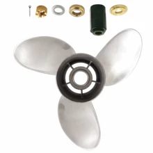 16x17 для 150-250hp Tohatsu пропеллер сменный концентратор с хабом Наборы 15 зубьев сплайн лодка аксессуары морской стали пропеллеры