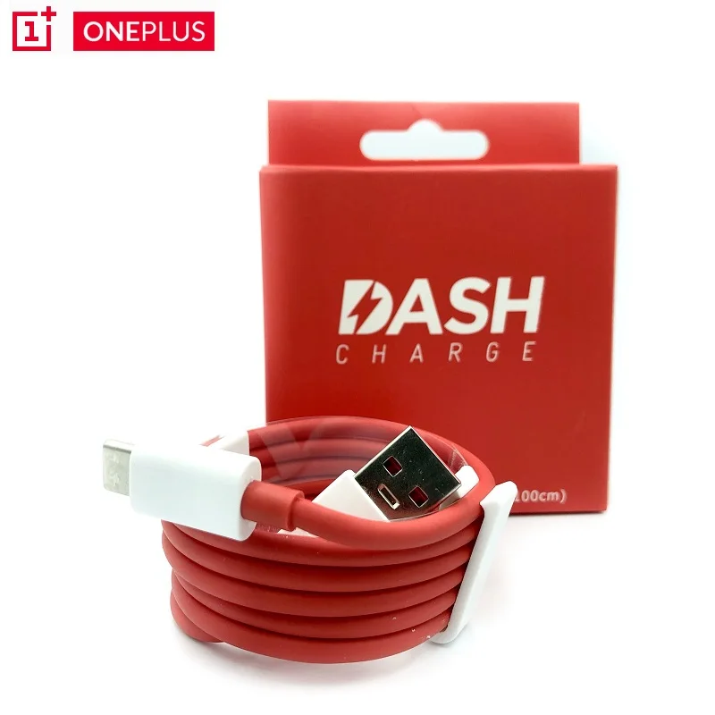 Оригинальное зарядное устройство Oneplus 7 Pro EU Dash 5V 4A для Oneplus 6T 5T 3T адаптер 1 M/1,5 M плоский круглый кабель usb type C - Тип штекера: Dash 100Round