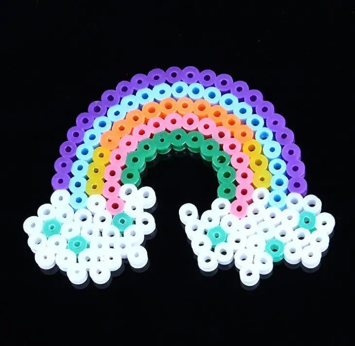 36 цветов 5 мм DIY Хама бусины игрушка Eva Perler бусины креативная головоломка обучающая игрушка-пазл 3D бусины для мозаики детские игрушки Brinquedos