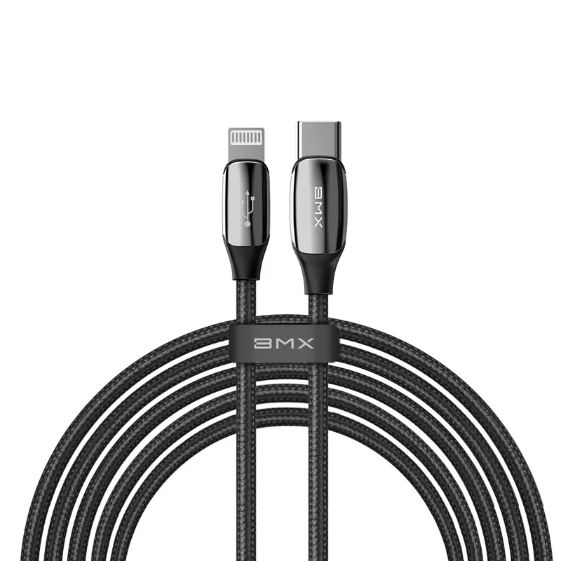 Tungsten Black Baseus MFi USB C к Lightning Кабель для iPhone 11 Pro XS Max 18 Вт PD быстрое зарядное устройство кабель для передачи данных для Macbook iPad Pro USB C PD кабель - Цвет: Tungsten Black