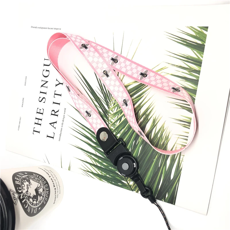Mobile Phone Strap Fashion Neck Lanyard Anti-lost Broadband Wrist Lanyard Rope For Keys ID Card Holder Phone Camera Keys