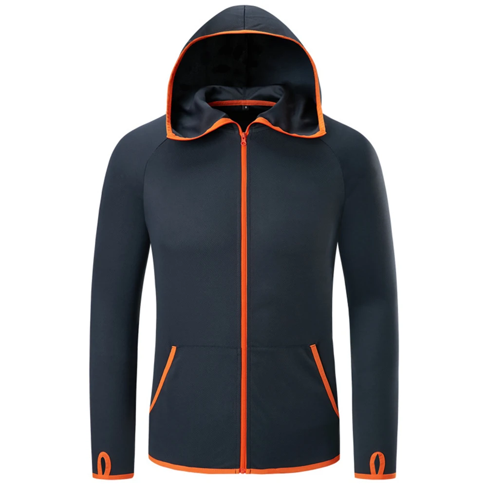 Waterproof Hiking Jackets Fishing Men Tech Hydrophobic Clothing Casual Ice silk Waterproof Outdoor Camping Hooded Jackets