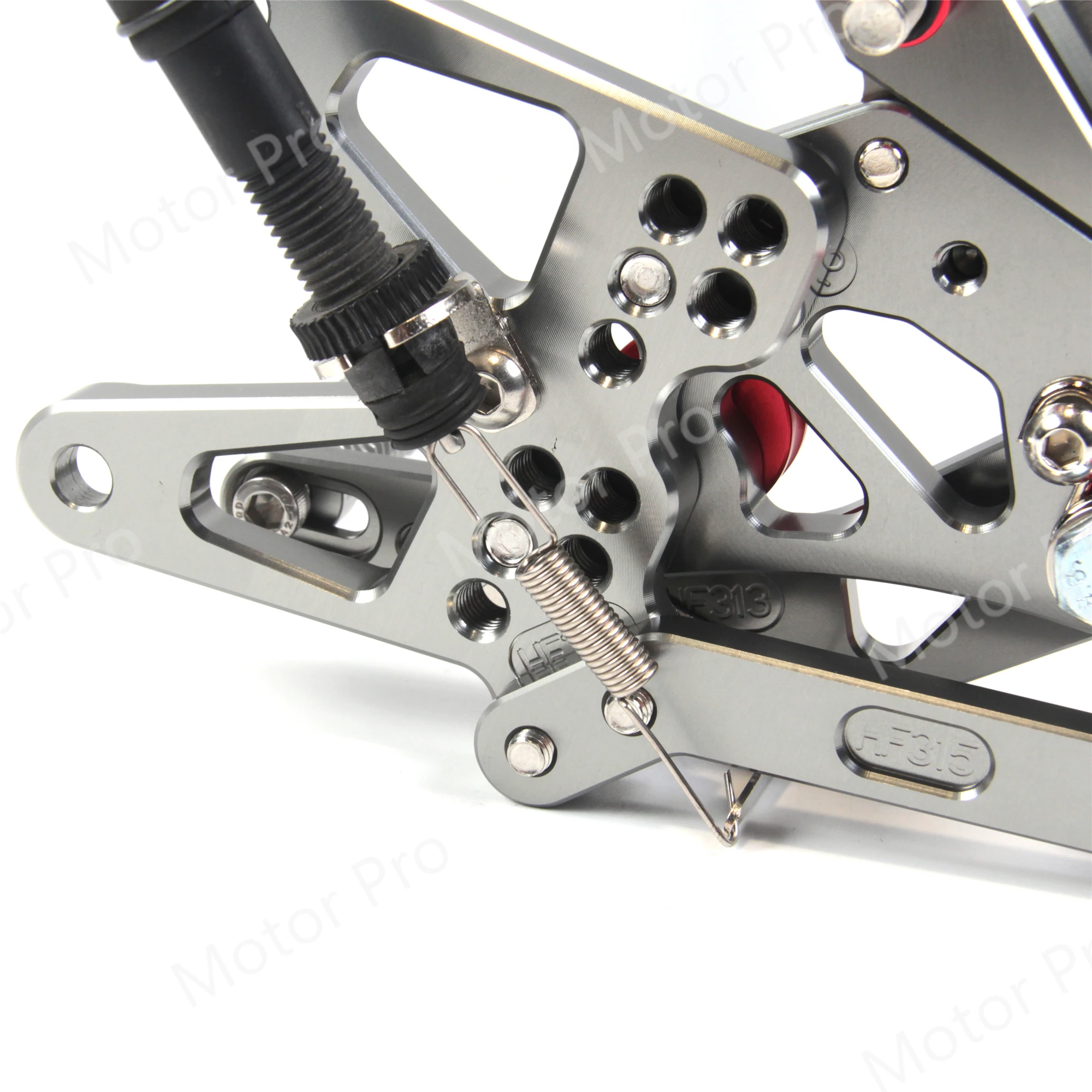 Регулируемая подножка для Triumph DAYTONA 675 R 2013- мотоциклетные ножные опоры Peg педаль Rearset 675R Серый