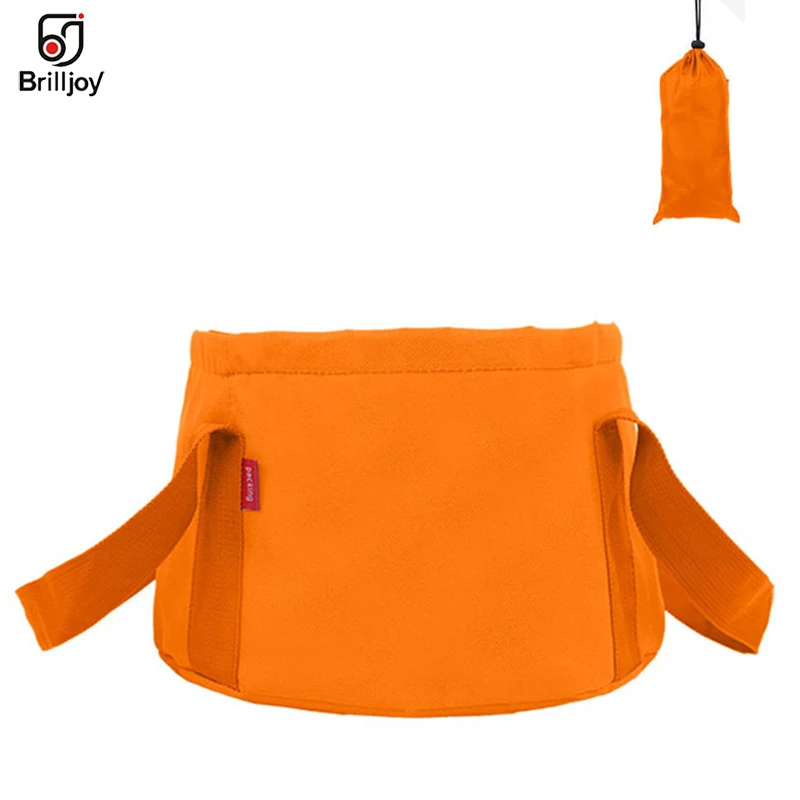 Orange Новинка, 15л, портативный, для путешествий, складной, для кемпинга, для умывальника, для раковины, ведро для мойки, для мойки, для воды, ведро для массажа ног - Цвет: Orange