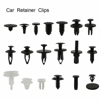

435 Pcs Boxed For Ford Chevrolet Car Universal Combination Door Panel Bumper Buckle Plastic Clip Black