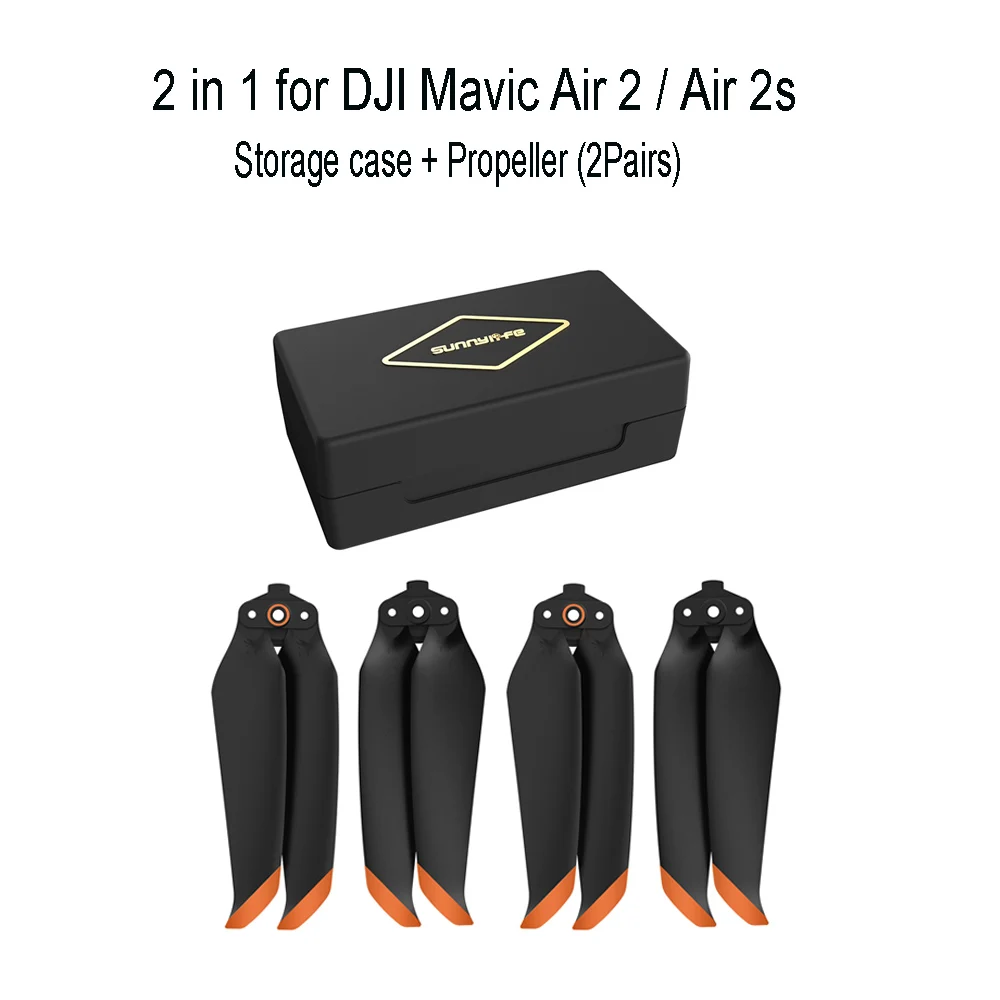 best cheap drone DJI Drones Propeller and Props Storage Case Box for Mavic Air 2/2s Mavic 2/Mavic Mini/Mini 2/Mini SE Accessories snaptain drones Camera Drones