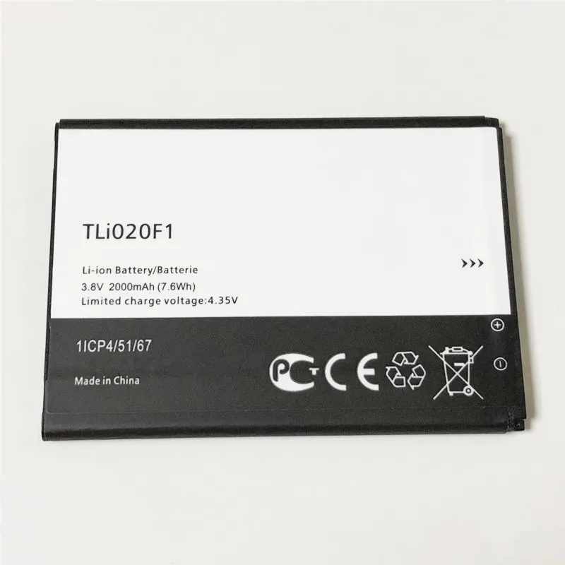 3,8 V 2000mAh TLi020F1 для Alcatel CameoX/5044R/IdealXcite/Verso/U50 батарея+ YIBOYUAN SS-C1 зарядное устройство